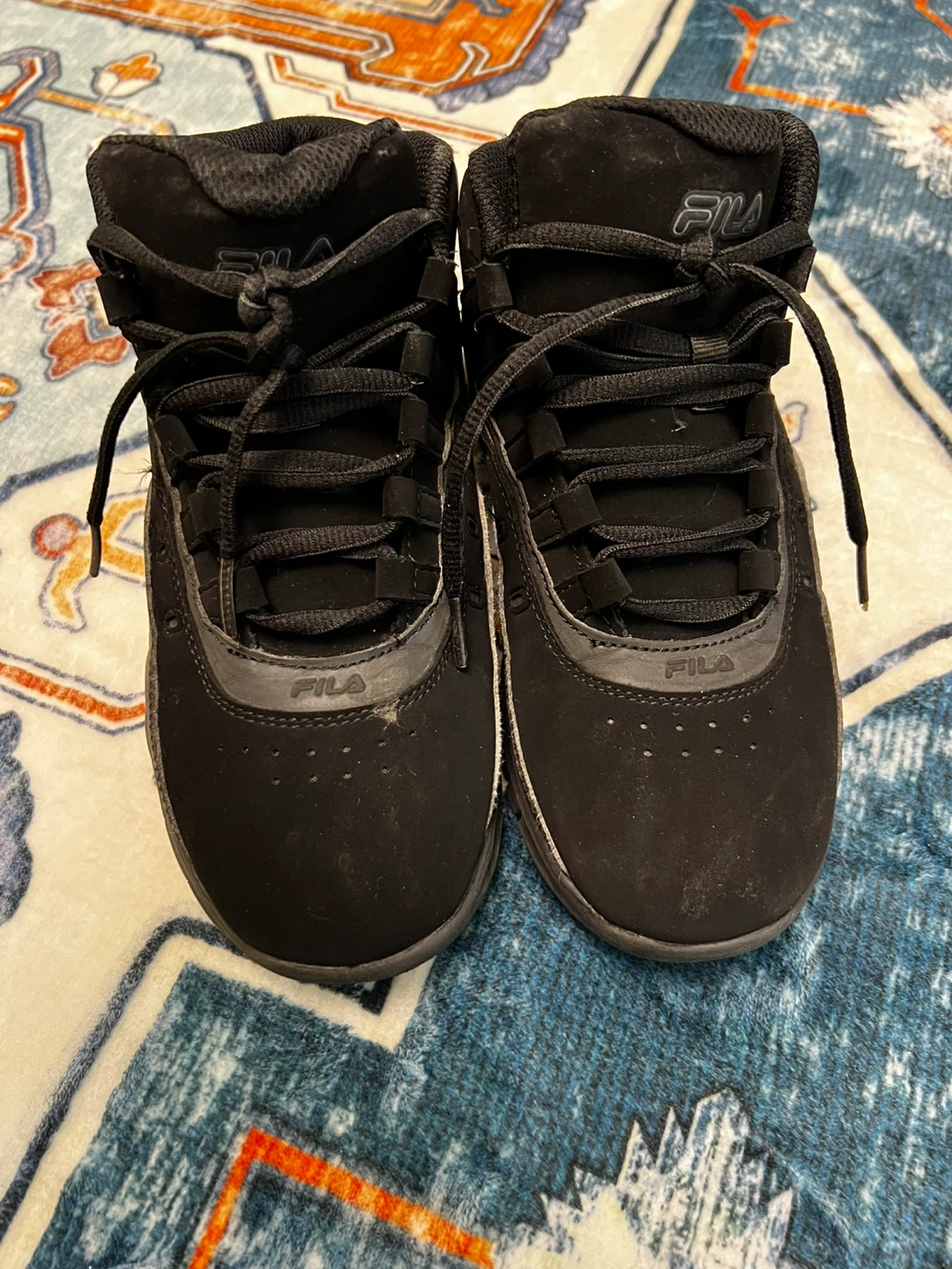 Fila Black Mid-Top Sneakers - photo 2