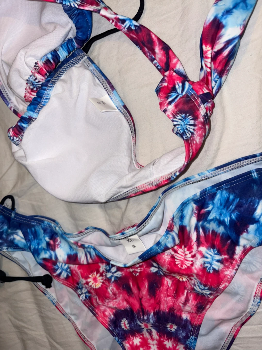 New Women's Tie-Dye Bikini Swimsuit-XL - photo 5