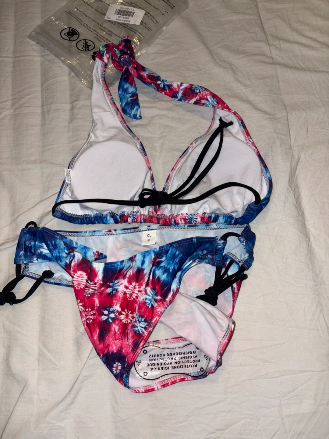 New Women's Tie-Dye Bikini Swimsuit-XL - photo 2