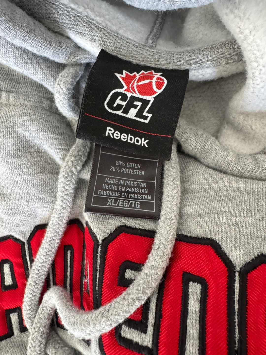 Reebok CFL Calgary Stampeders Hoodie XL - photo 2