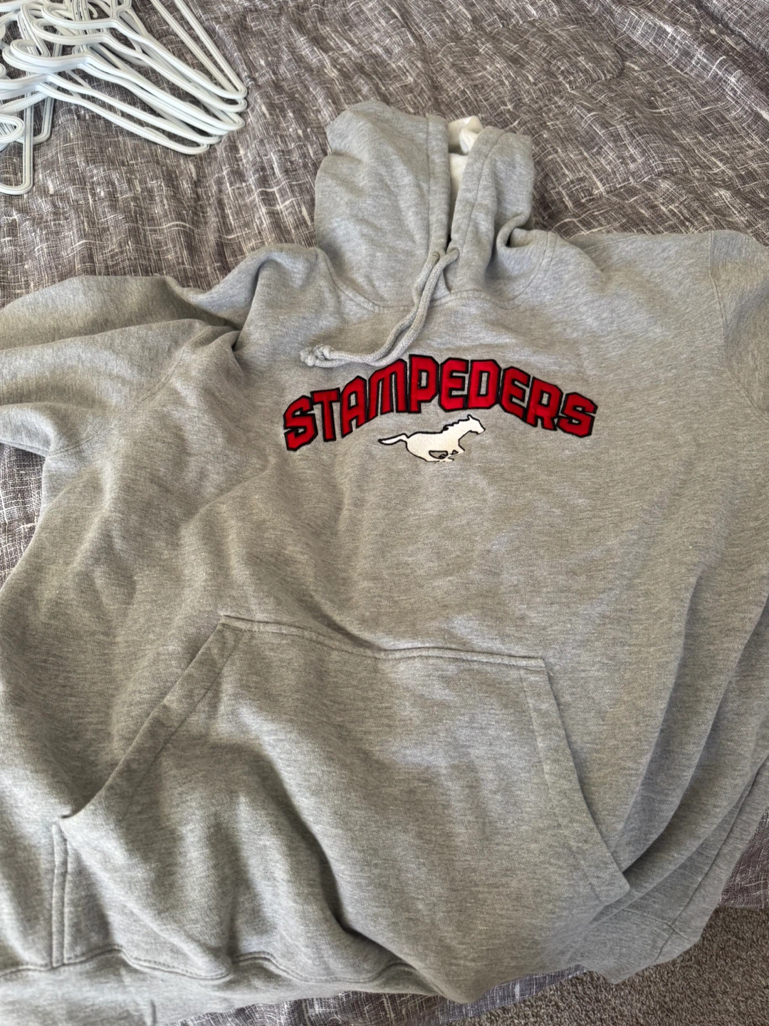 Reebok CFL Calgary Stampeders Hoodie XL - photo 3