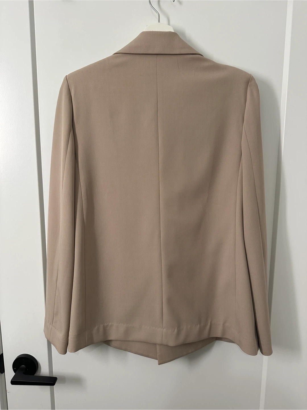 MIXXO Women's Beige Double-Breasted Blazer Size S - photo 2