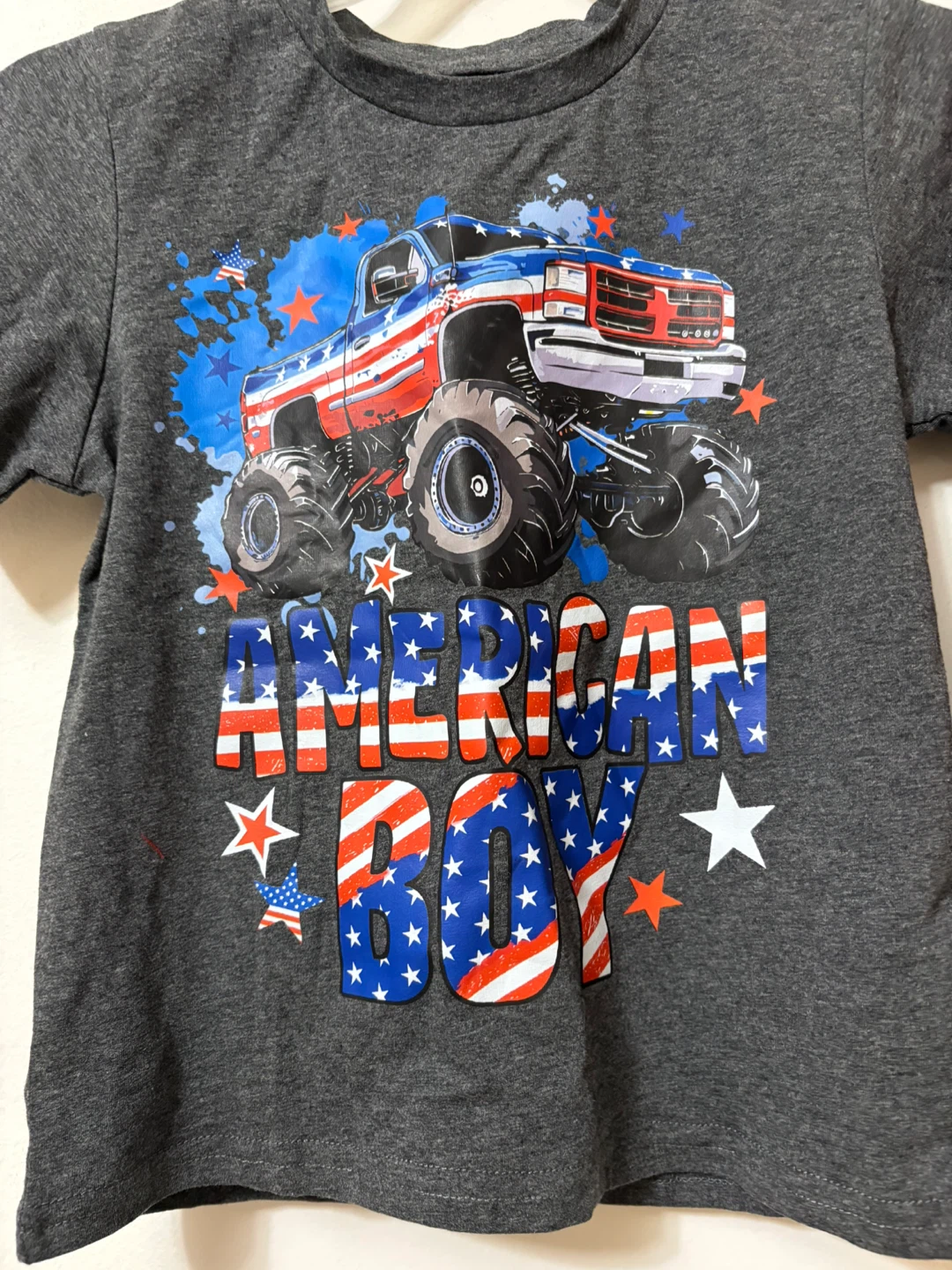 Boys' "American Boy" T-Shirt and Shorts Set - photo 2
