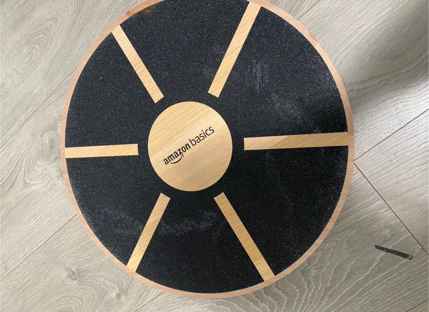 Amazon Basics Wood Wobble Balance Trainer Board - photo 2