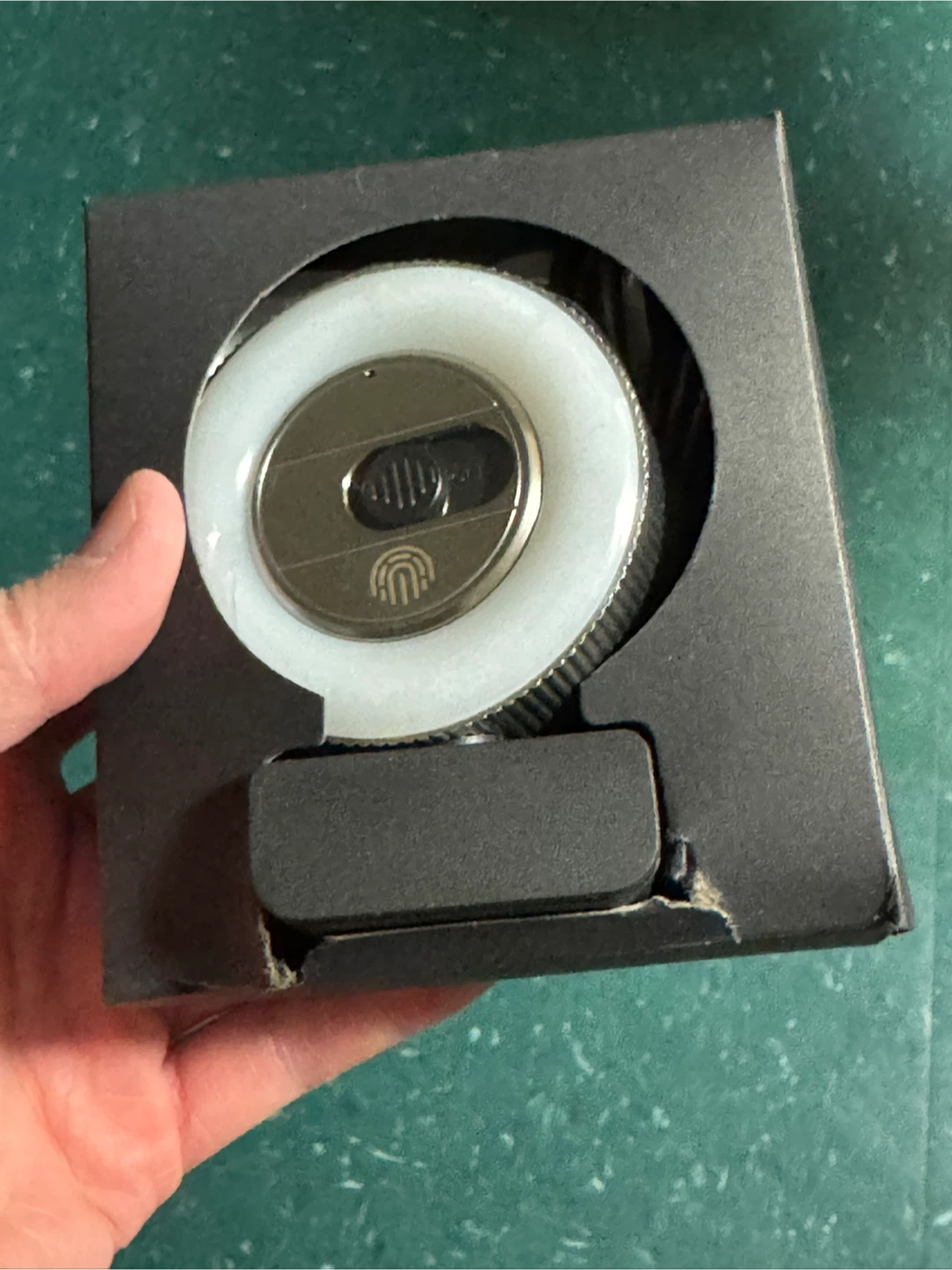 New! GUSGU G910 2K QHD Webcam with Ring Light - photo 2