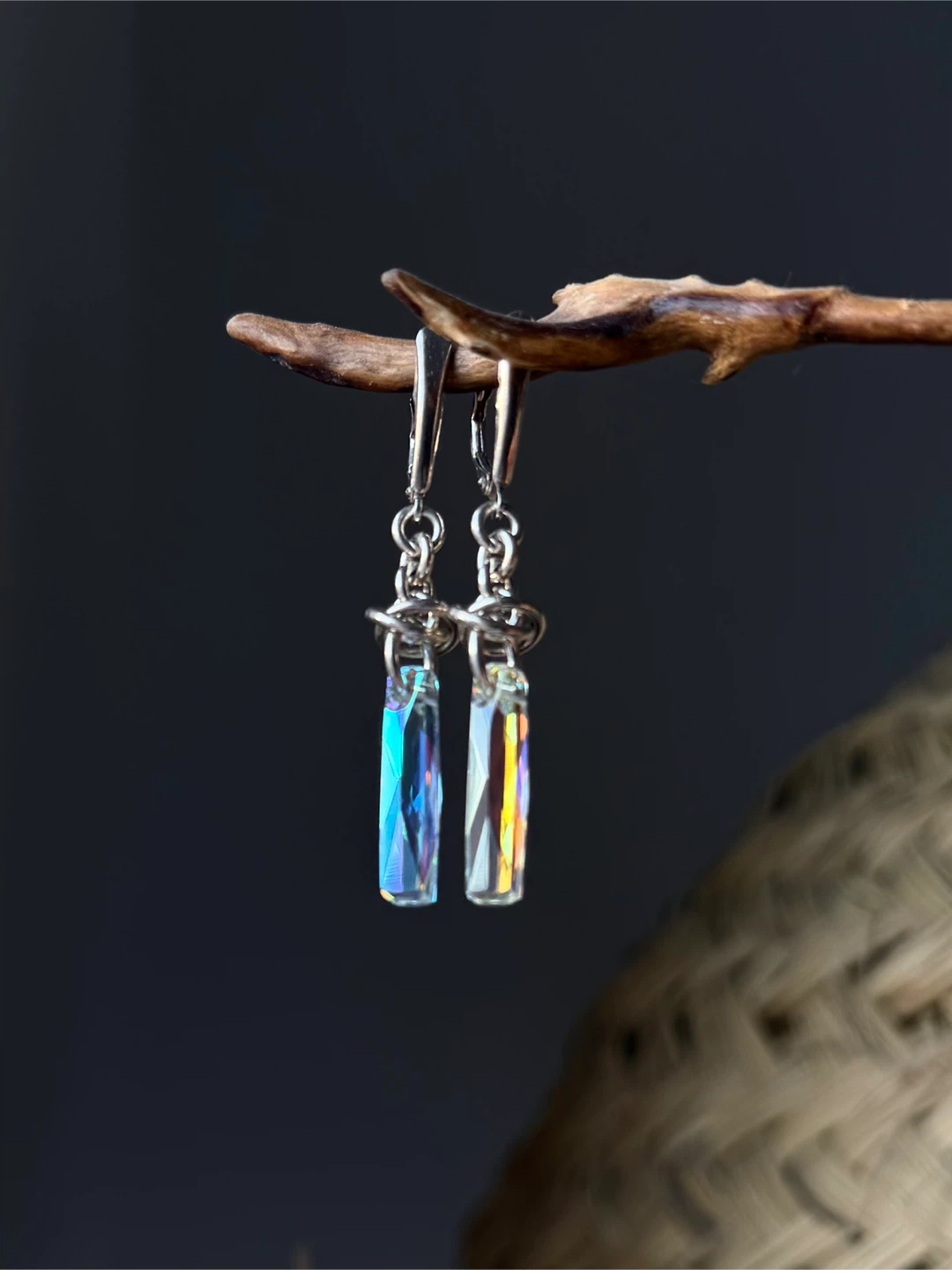 Lisa Ridout Swarovski Silver Exclusive Earrings