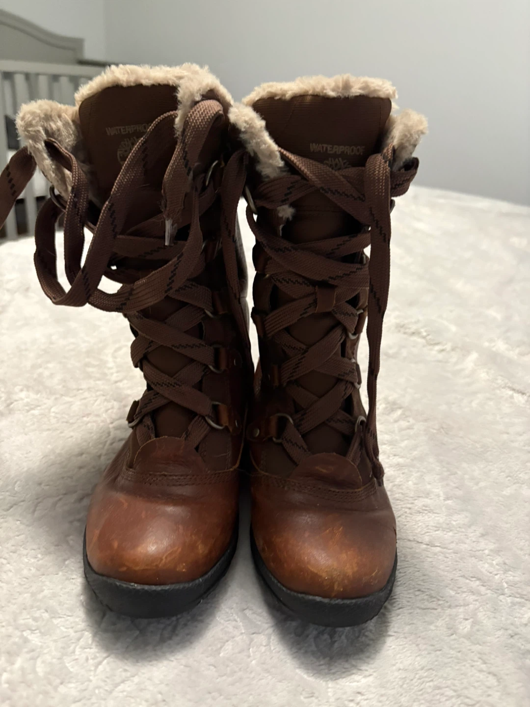 Timberland Waterproof Fur Lined Winter Boots