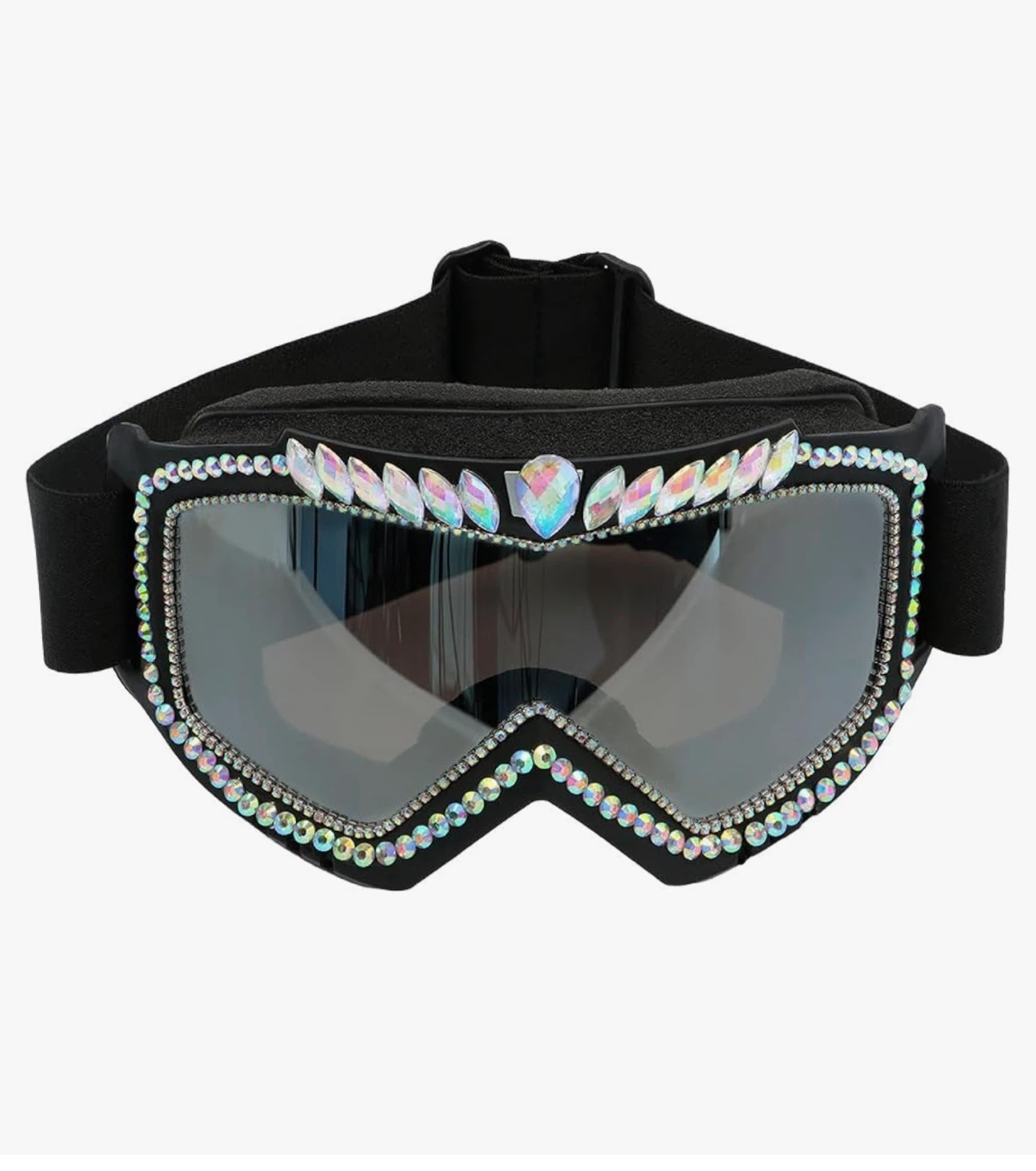 Boland Galaxy Ski Goggles Mirrored Costume Glasses