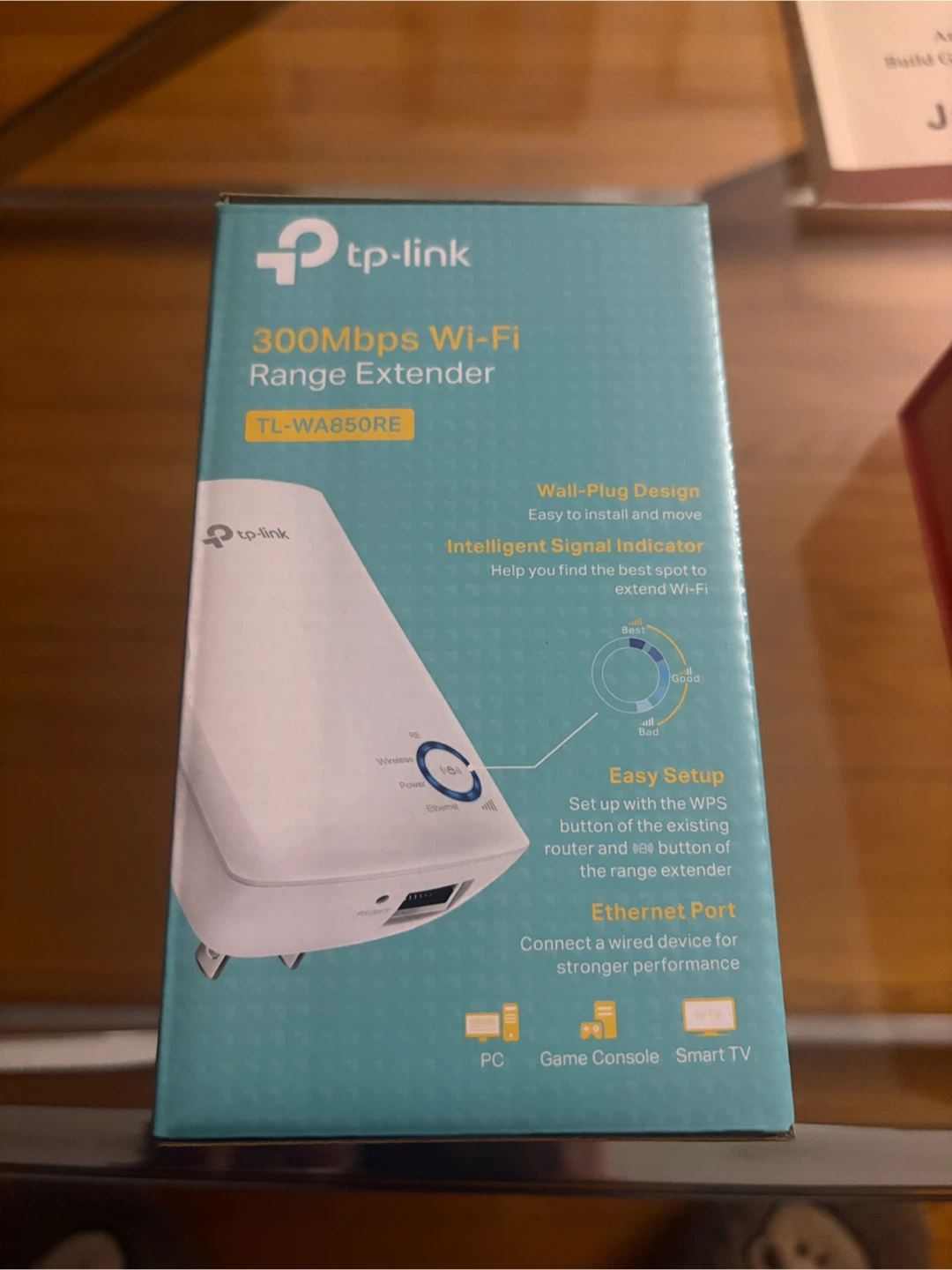 TP-Link 300Mbps Wi-Fi Range Extender TL-WA850RE - photo 2