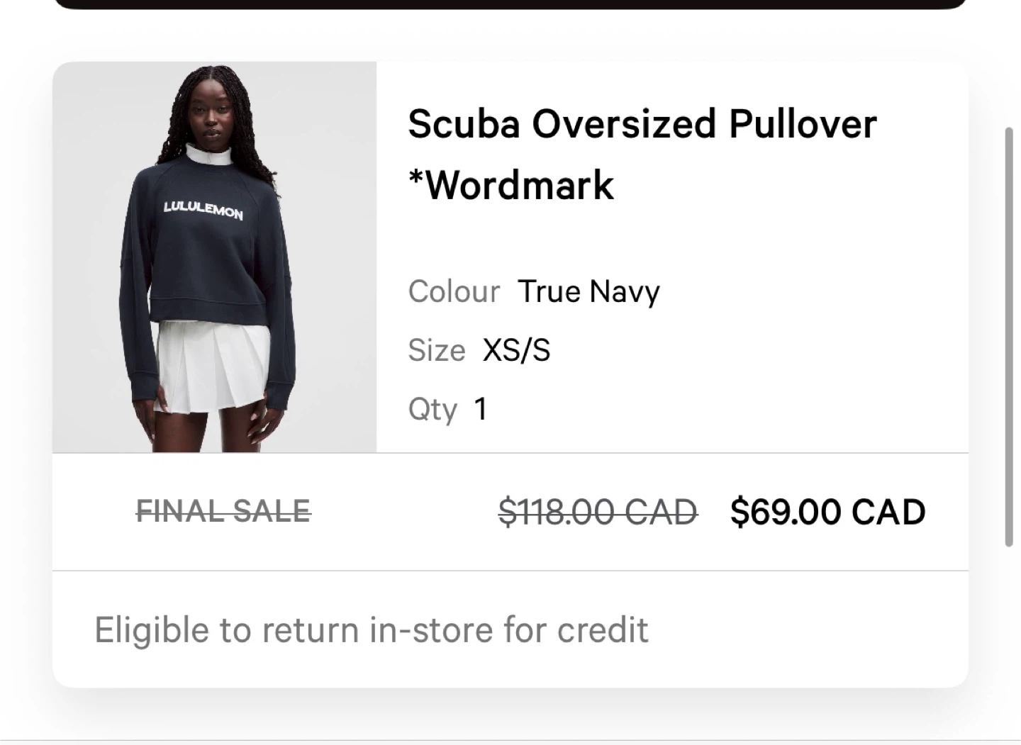 Lululemon schna oversized pullover - photo 2