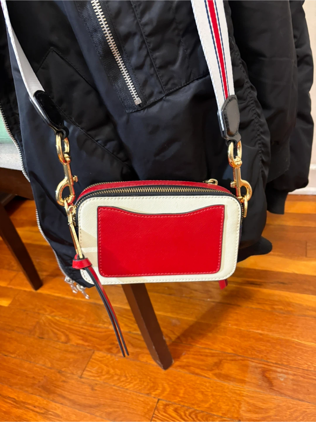 Marc Jacobs Snapshot Camera Bag - White/Red/Blue - photo 4