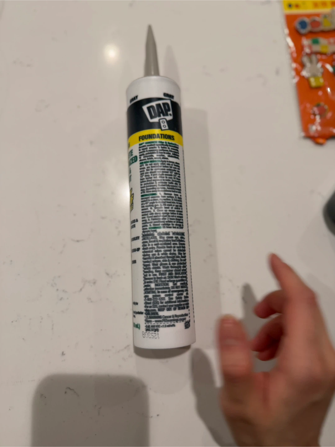 DAP Concrete Silconized Filler & Sealant - Gray - photo 2
