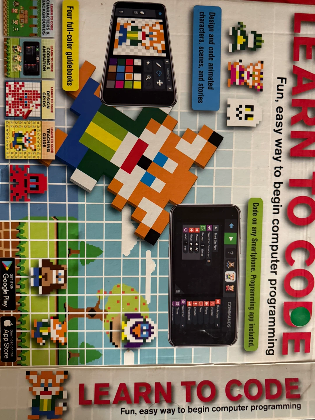 Learn to Code - Four Book Set for kids
