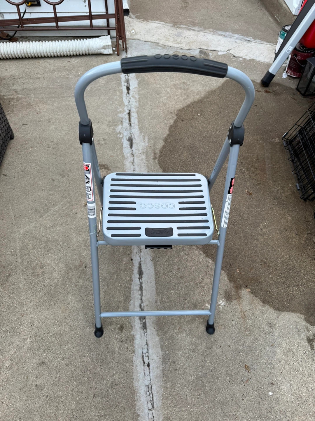 Cosco 2-Step Folding Step Stool Ladder - photo 3