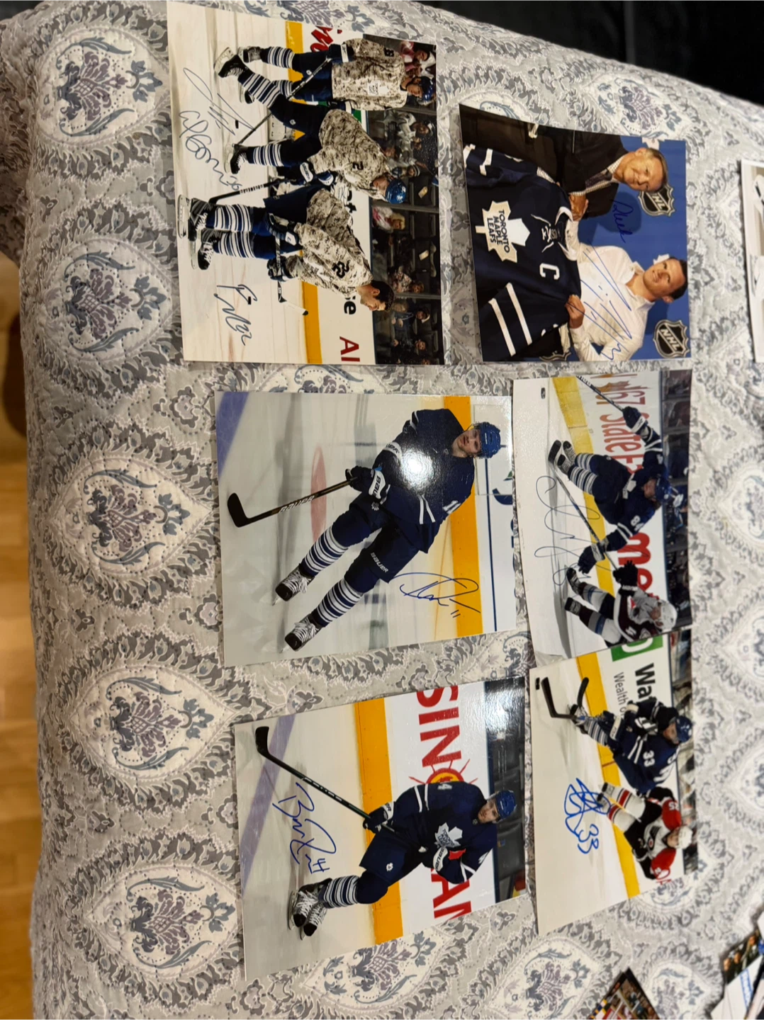 Signed Toronto Maple Leafs Photos - Assorted Players