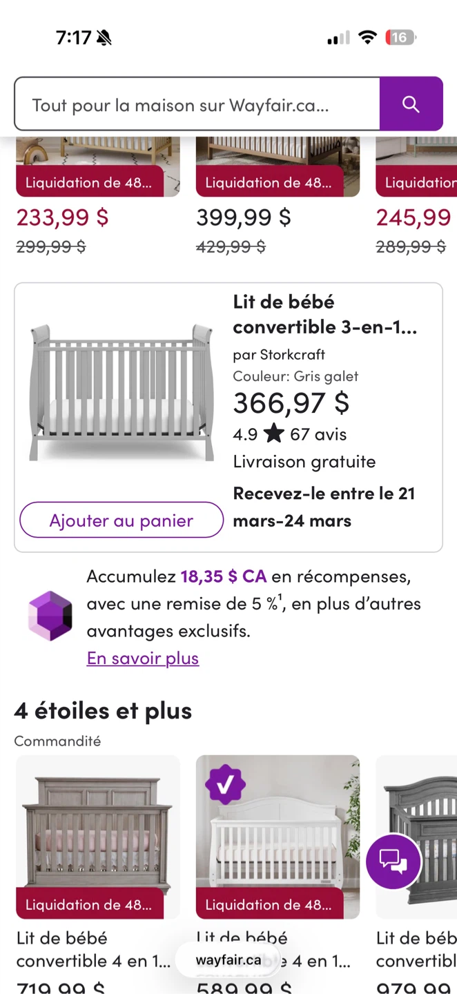 Storkcraft Maxwell 3-in-1 Convertible Crib + Mattress - photo 2
