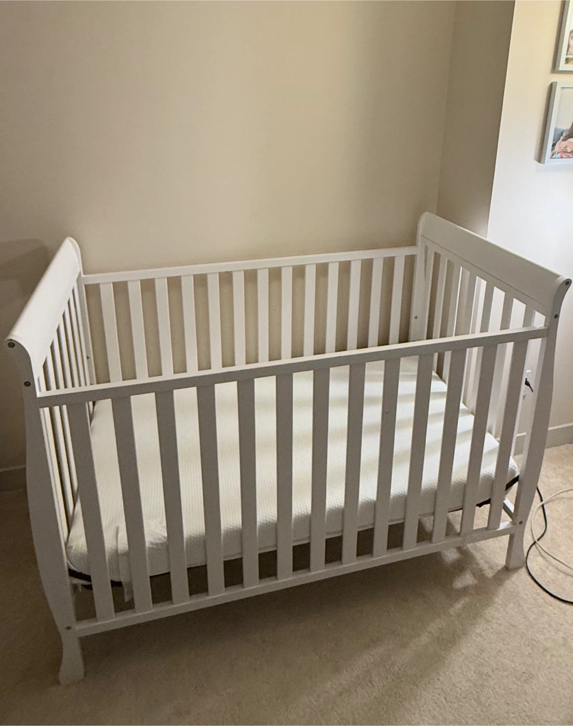 Storkcraft Maxwell 3-in-1 Convertible Crib + Mattress