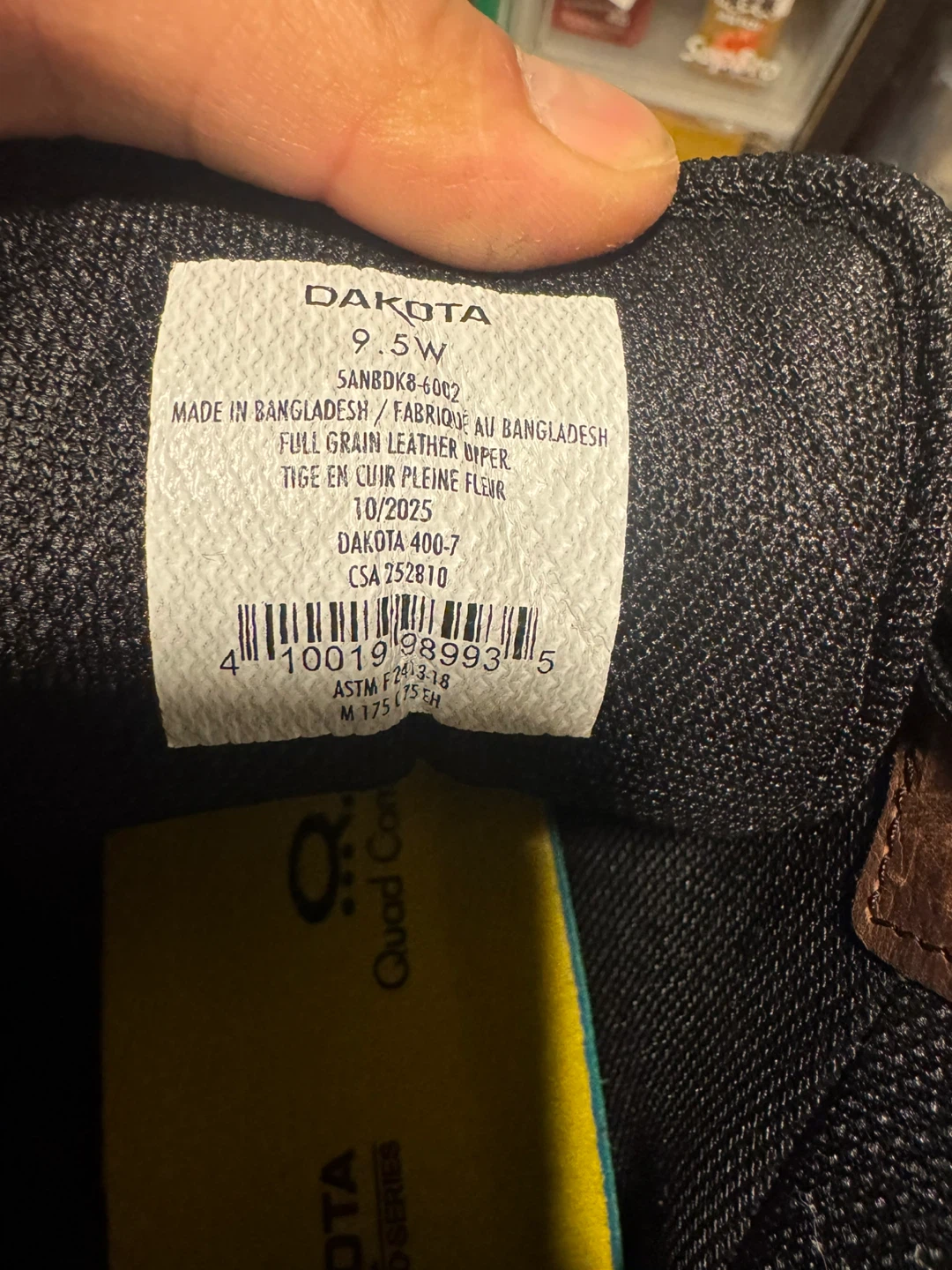 Dakota 9.5W Full Grain Leather Work Boots - photo 2