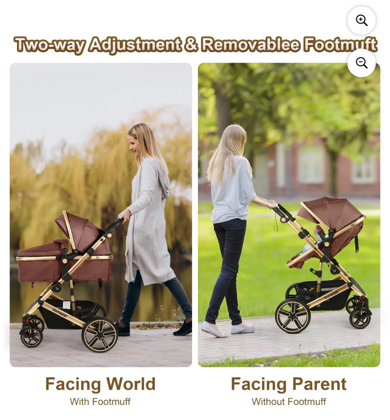 Vomeast Multifunctional Baby Stroller - photo 2