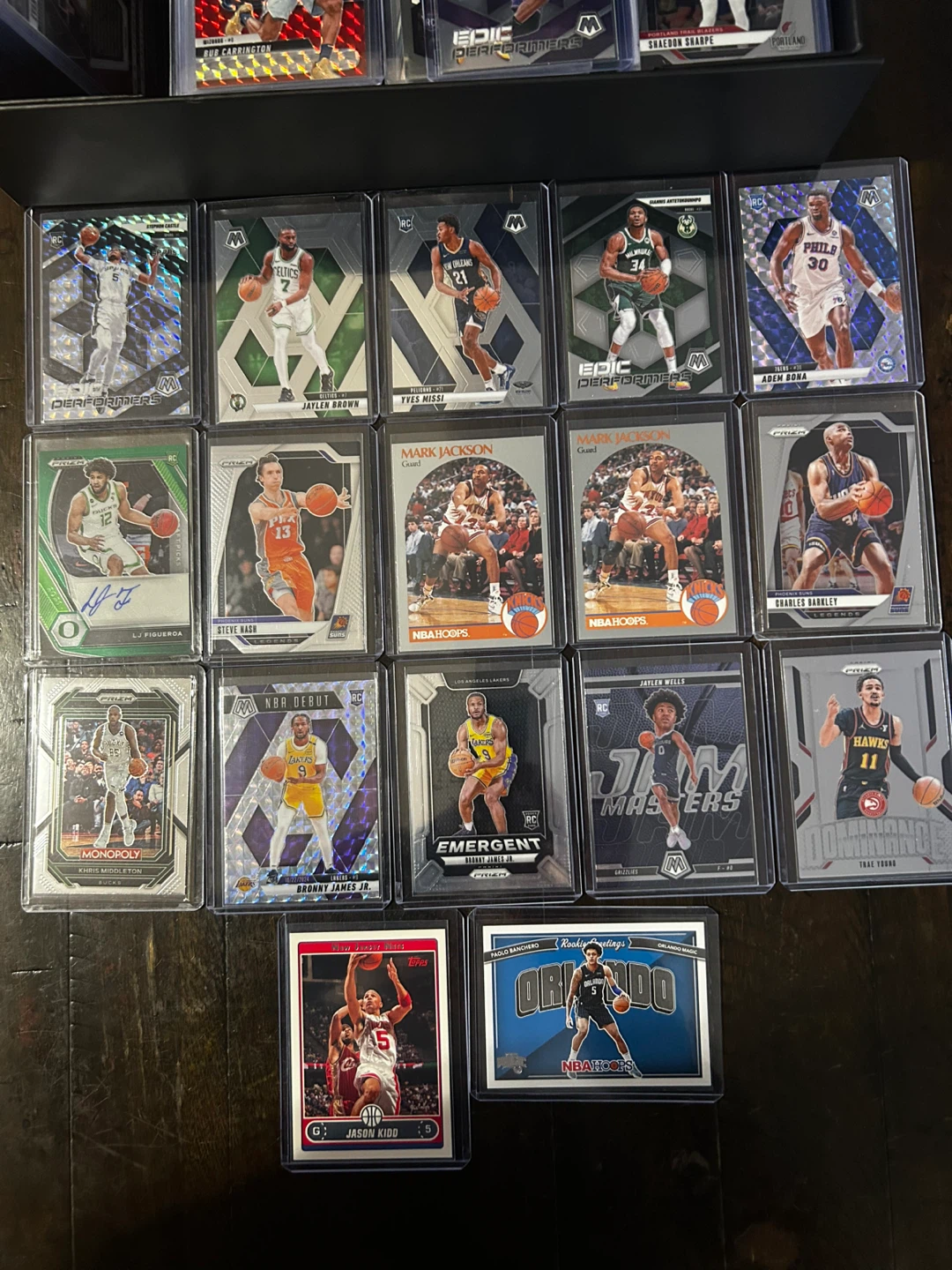 Collection of NBA Trading Cards