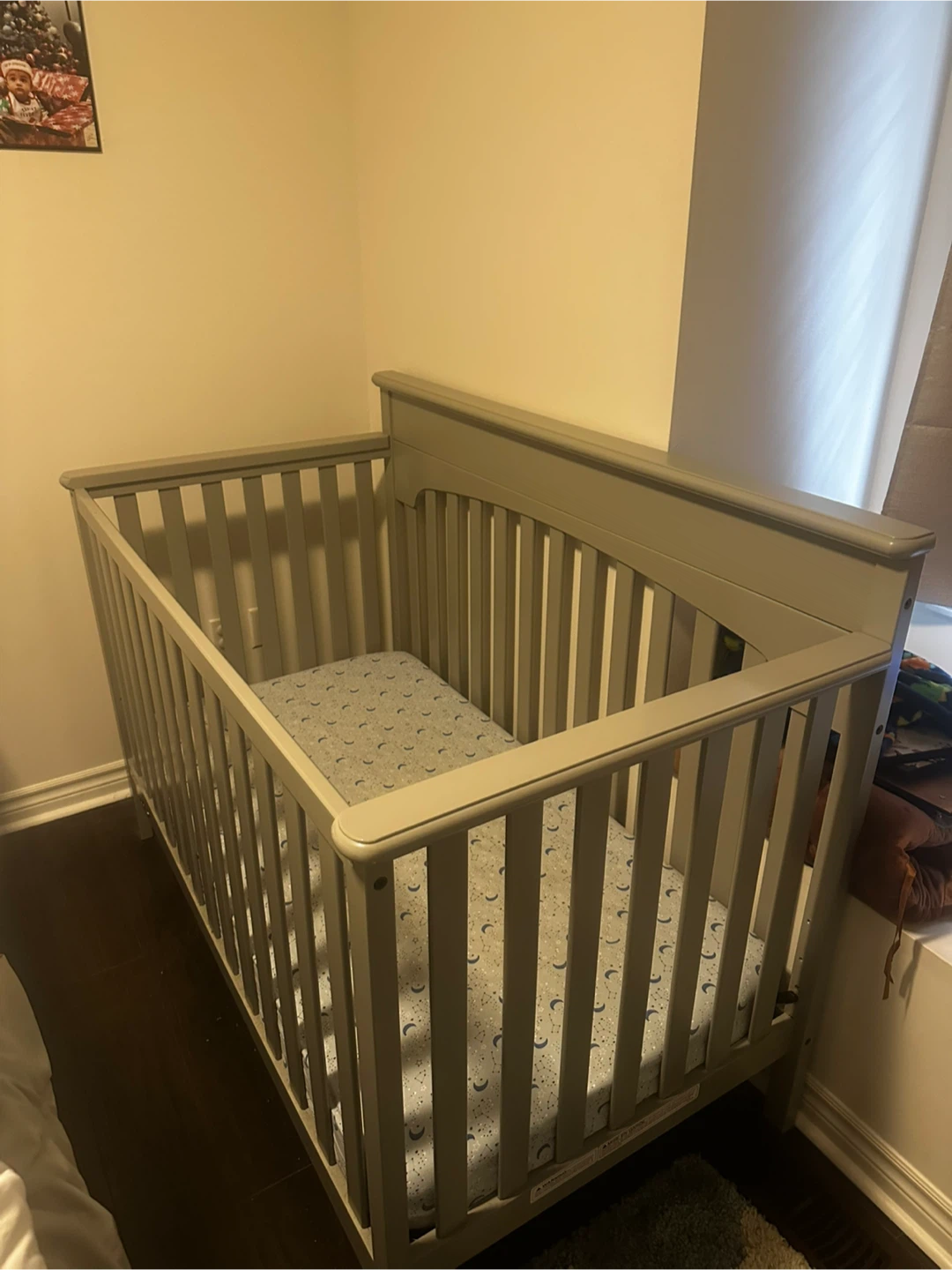 Greco Grey Baby Crib - photo 2