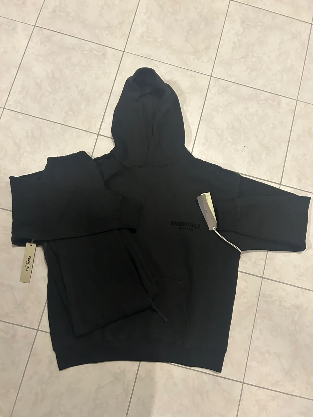 AUTHENTIC essentials hoodie and sweatpants