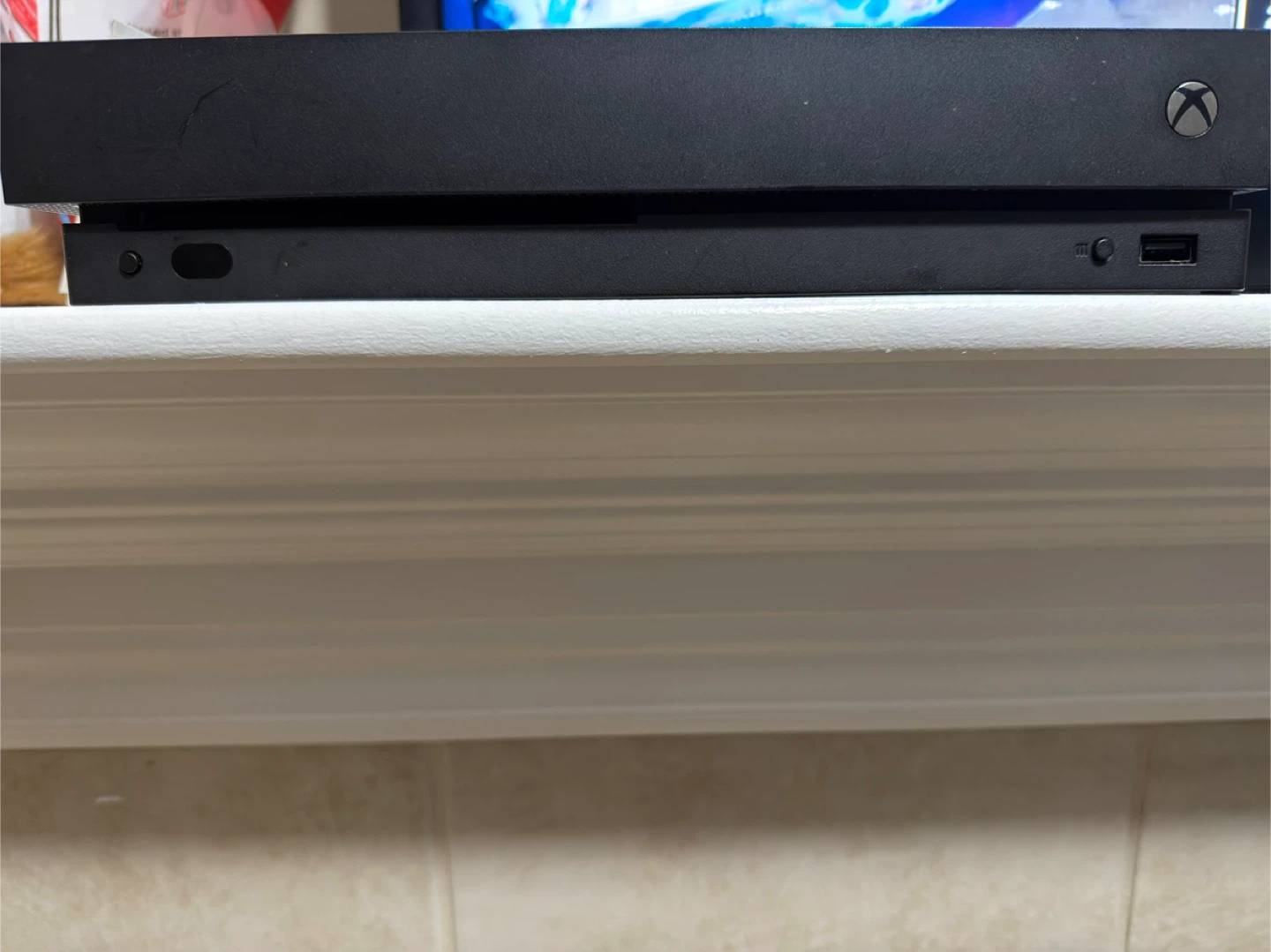 Xbox one x with 3 controllers and more