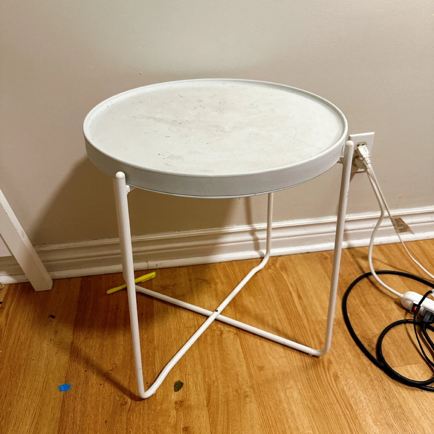 White Side Table