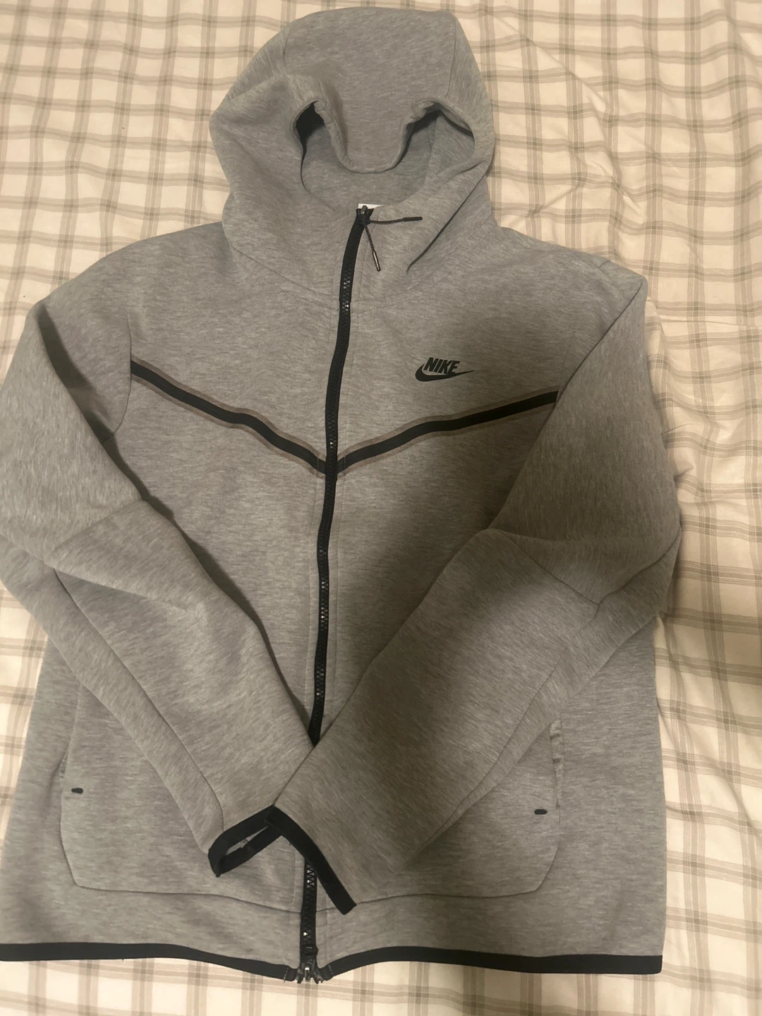 Nike Tech Fleece Full Zip Hoodie Grey