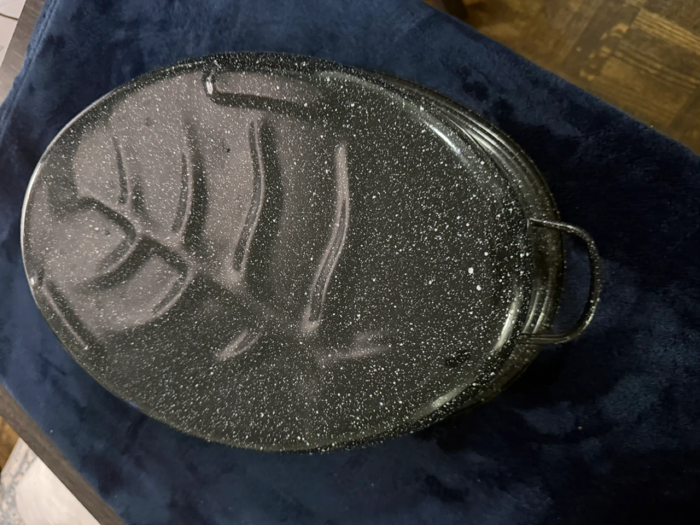 Granite Ware Oval Roaster with Lid - photo 5