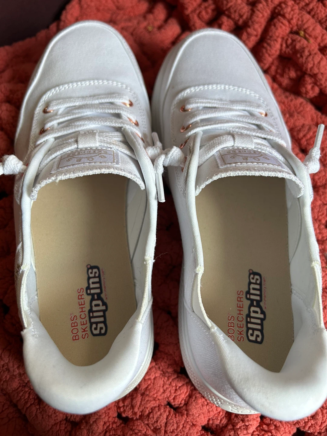 BOBS from Skechers Slip-ins Women's White Sneakers - photo 5