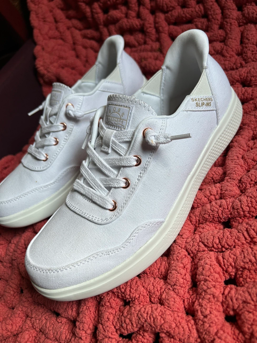 BOBS from Skechers Slip-ins Women's White Sneakers - photo 2
