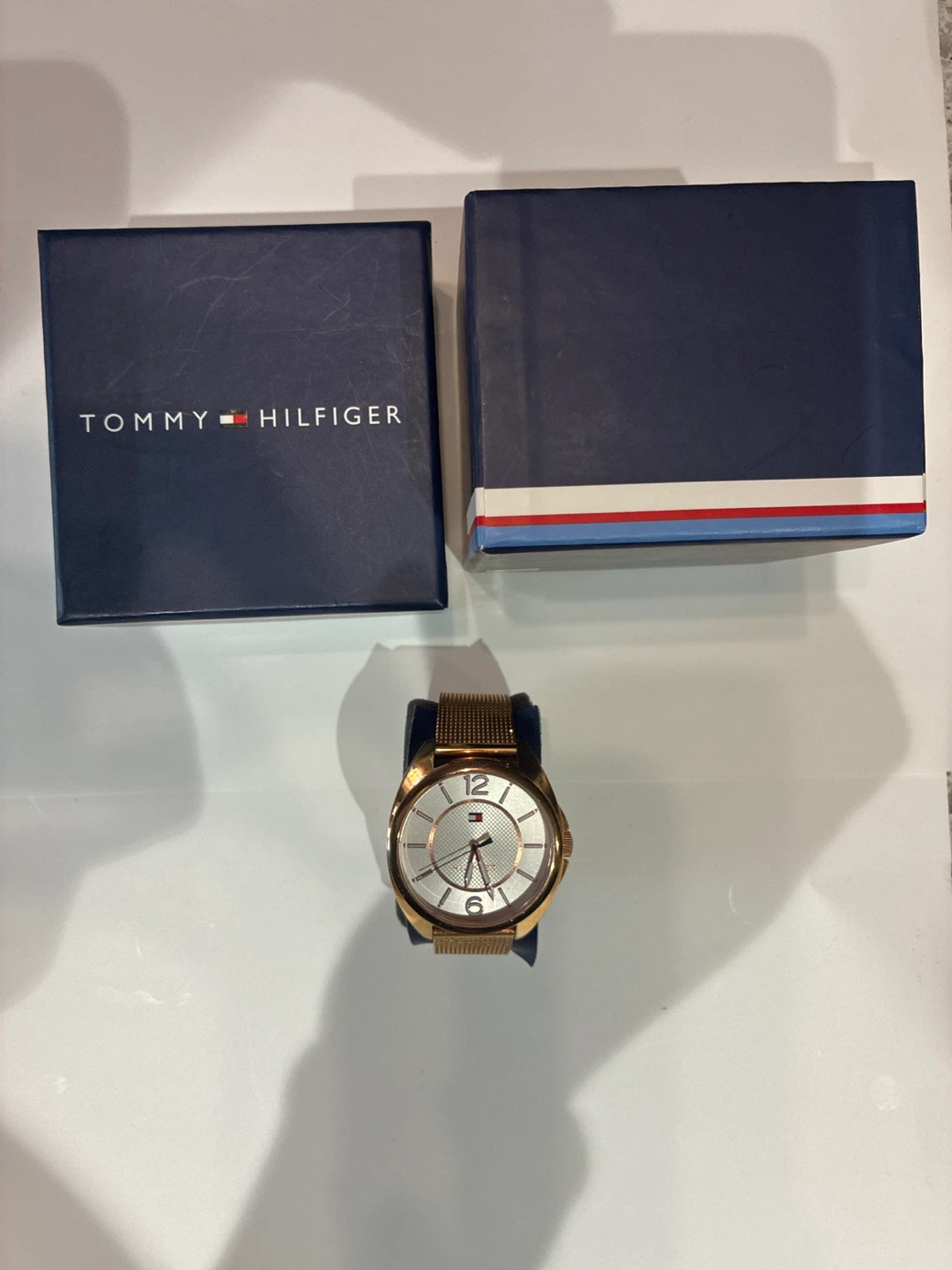 Tommy Hilfiger Rose Gold Mesh Band Watch - photo 2