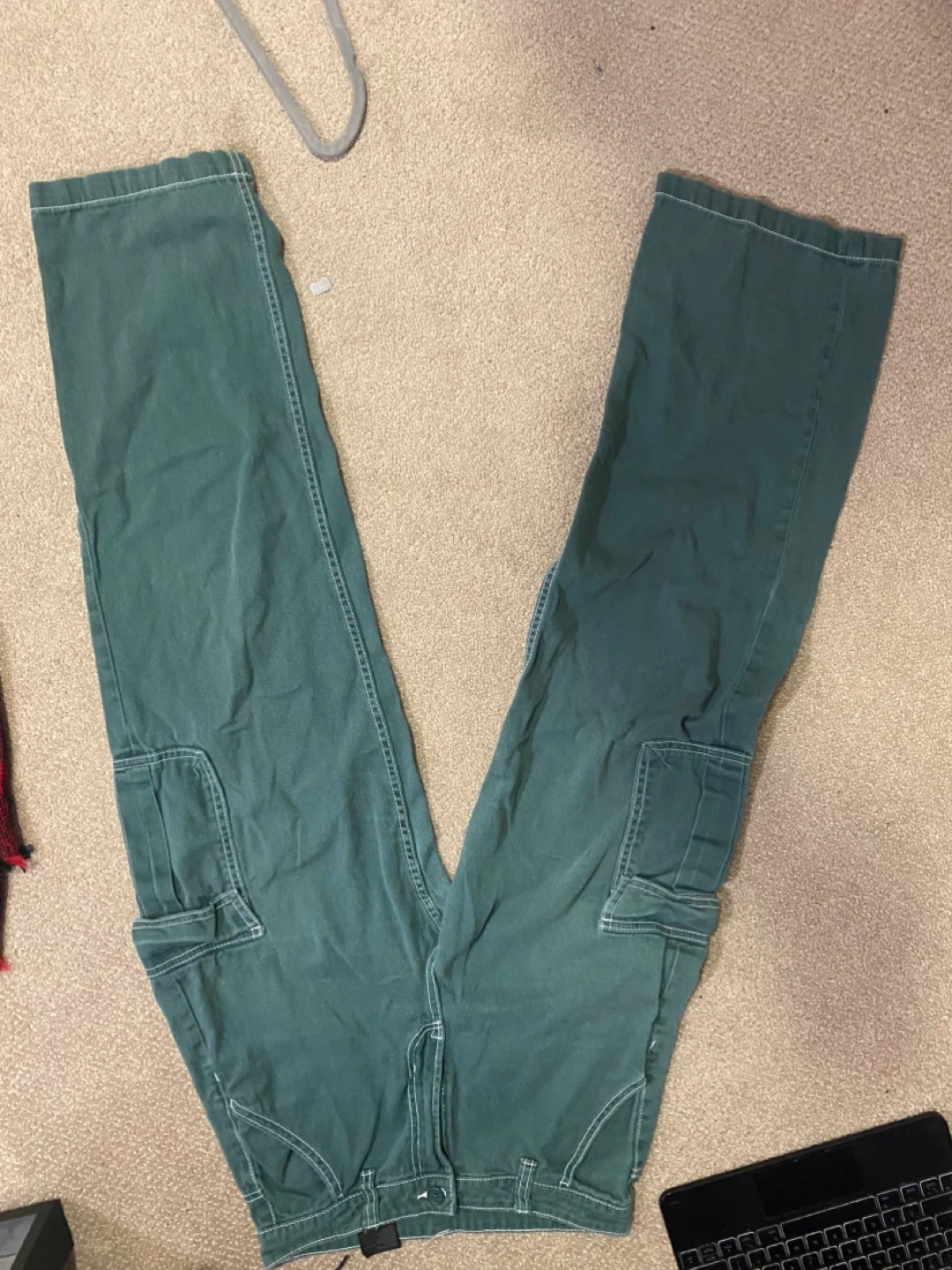 Green Cargo Pants - photo 2