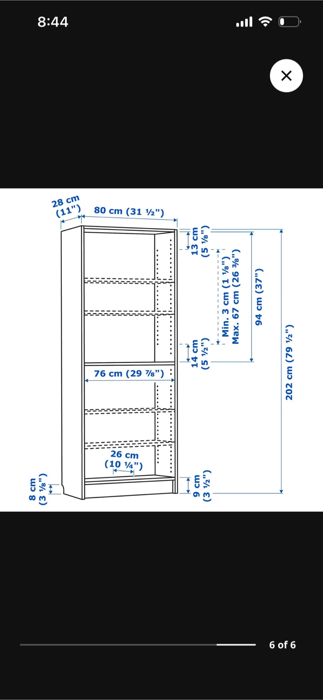 I Billy Bookcase - photo 3