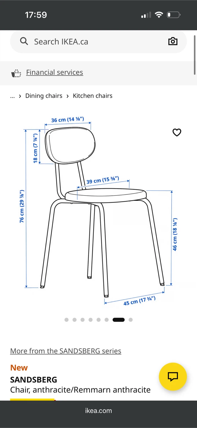 IKEA Ostano/ Sandsberg chairs - photo 4