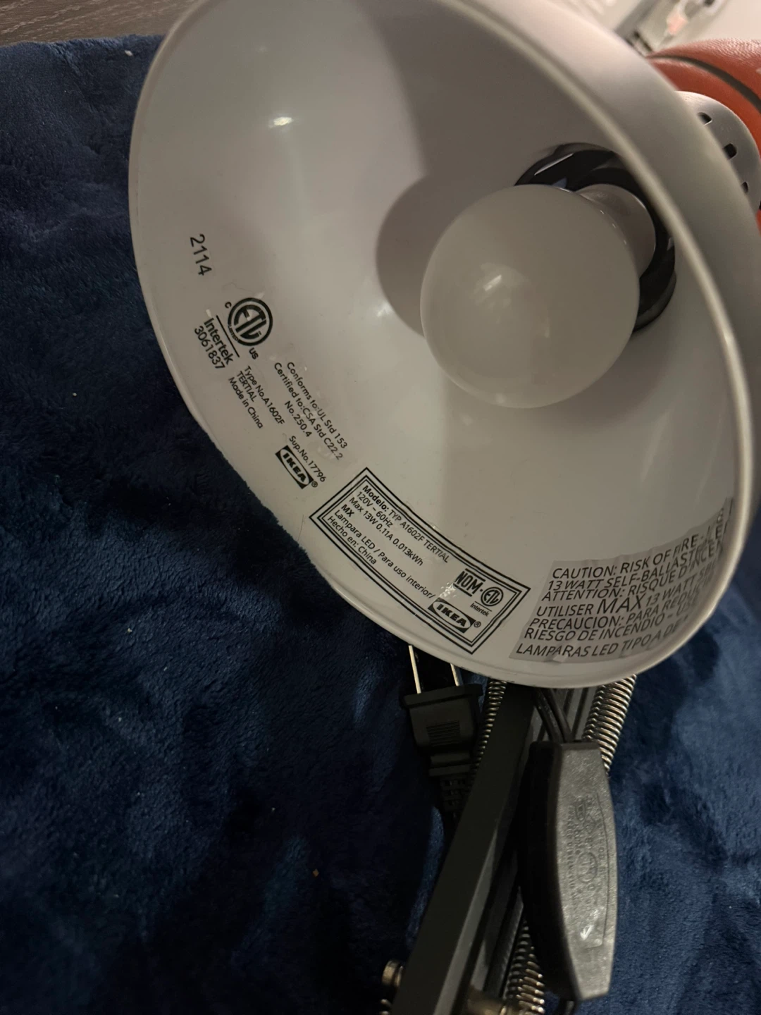 IKEA Tertial Desk Lamp - photo 2
