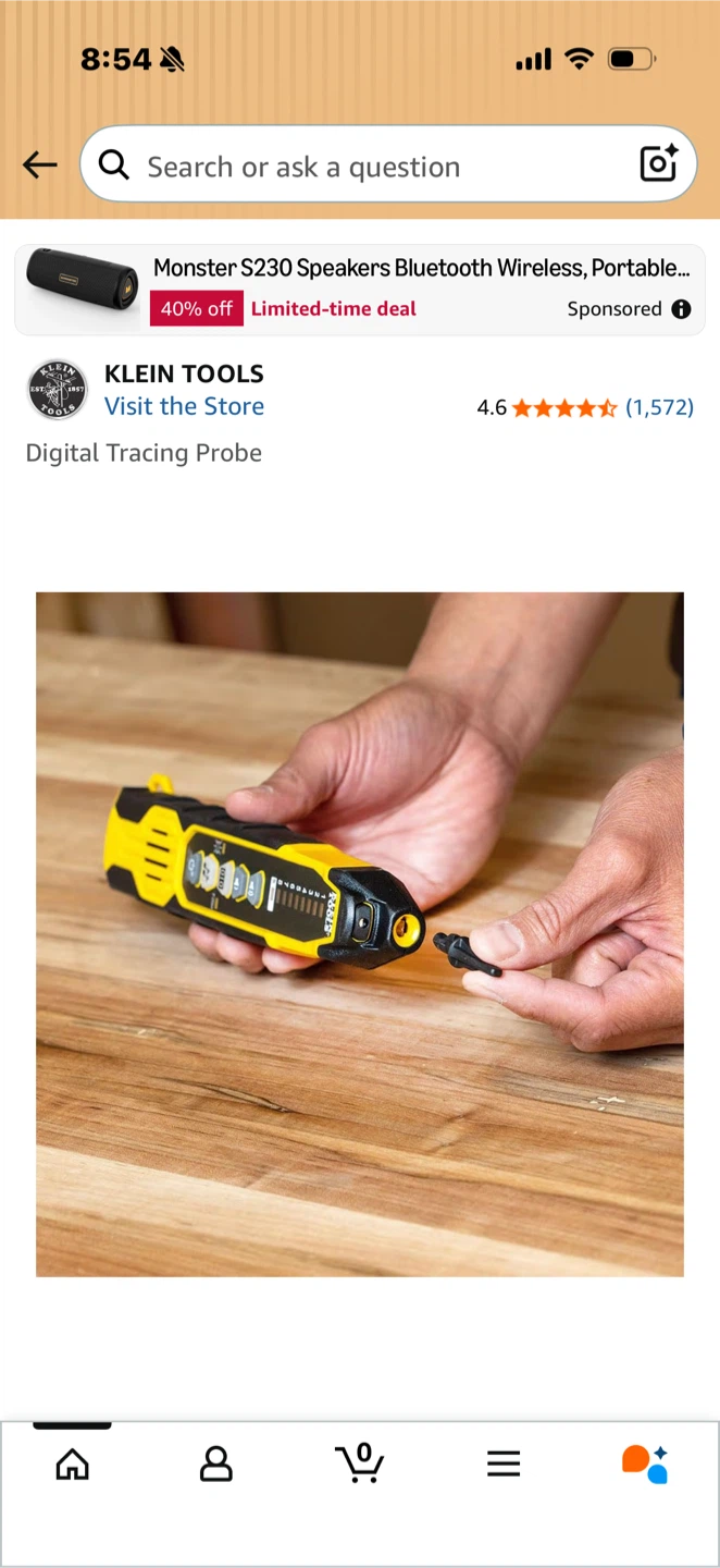 Klein Tools Digital Tracing Probe - photo 2