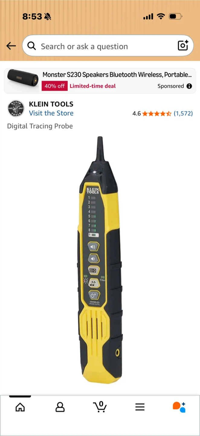 Klein Tools Digital Tracing Probe - photo 5