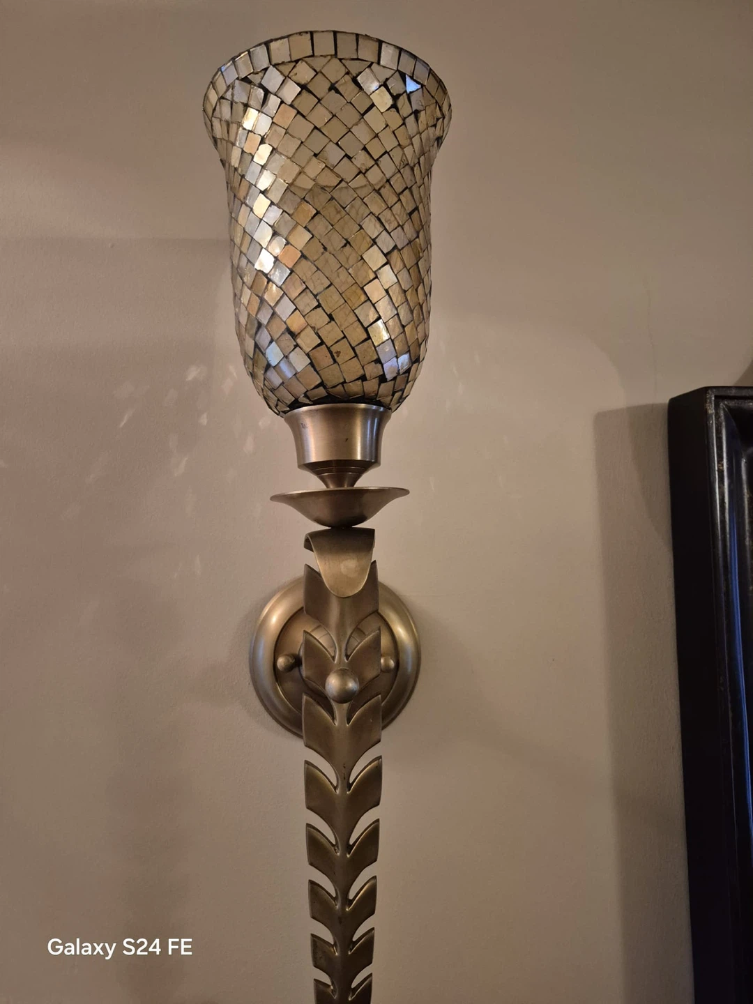 Mosaic Wall Sconce