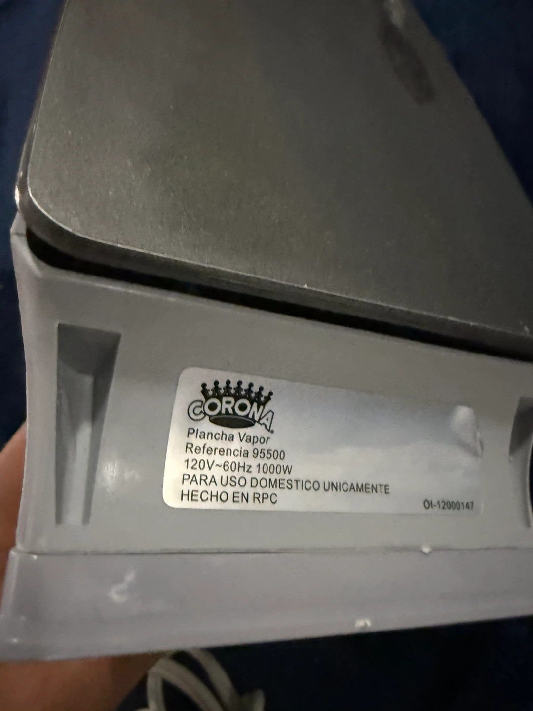 Corona Steam Iron 1000W - photo 3