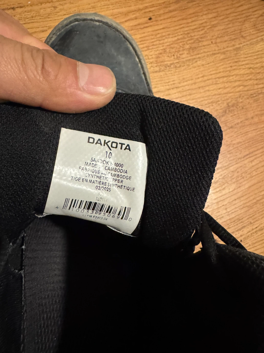 Dakota Work Boots Size 10 - photo 3