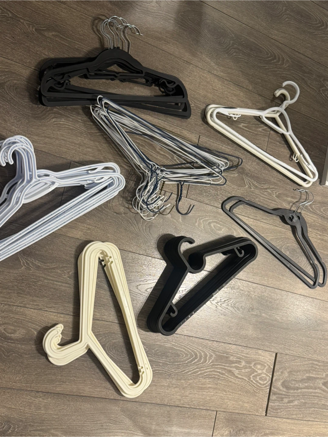 Mixed Lot of Clothes Hangers (64)