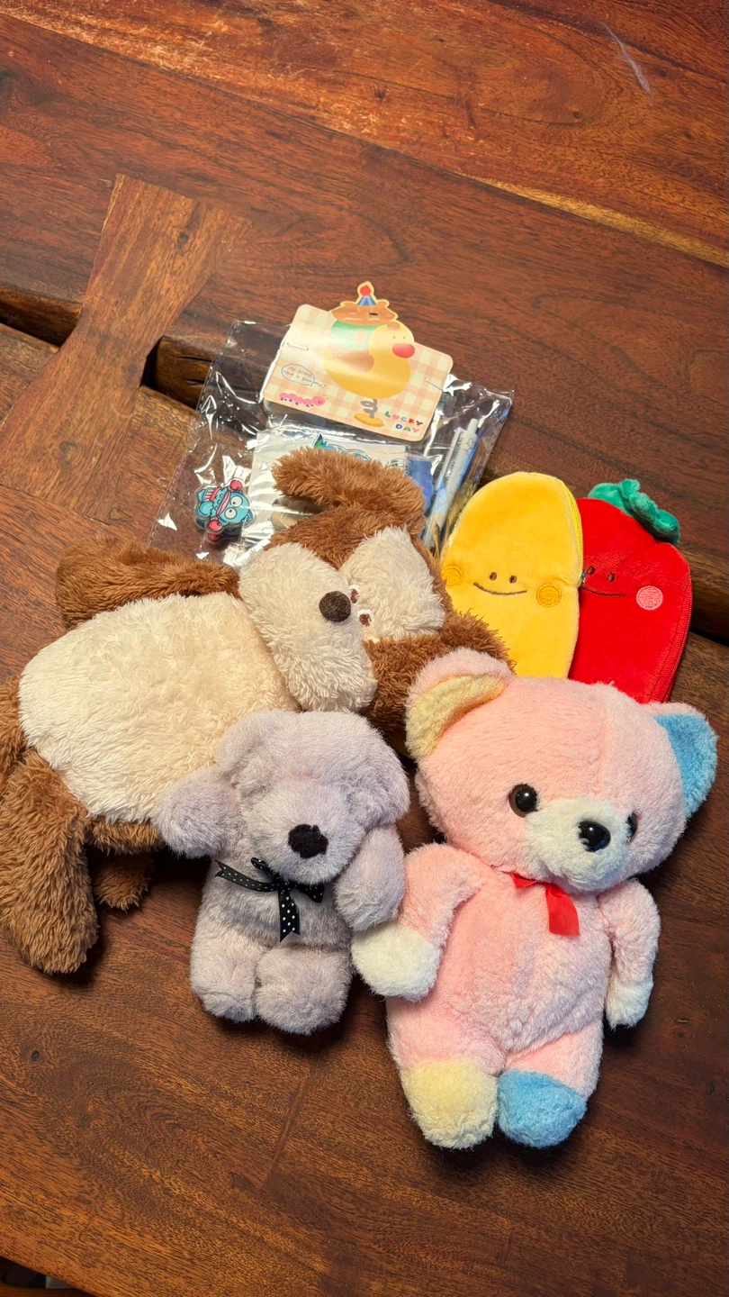 Set of kawaii Plush Toys