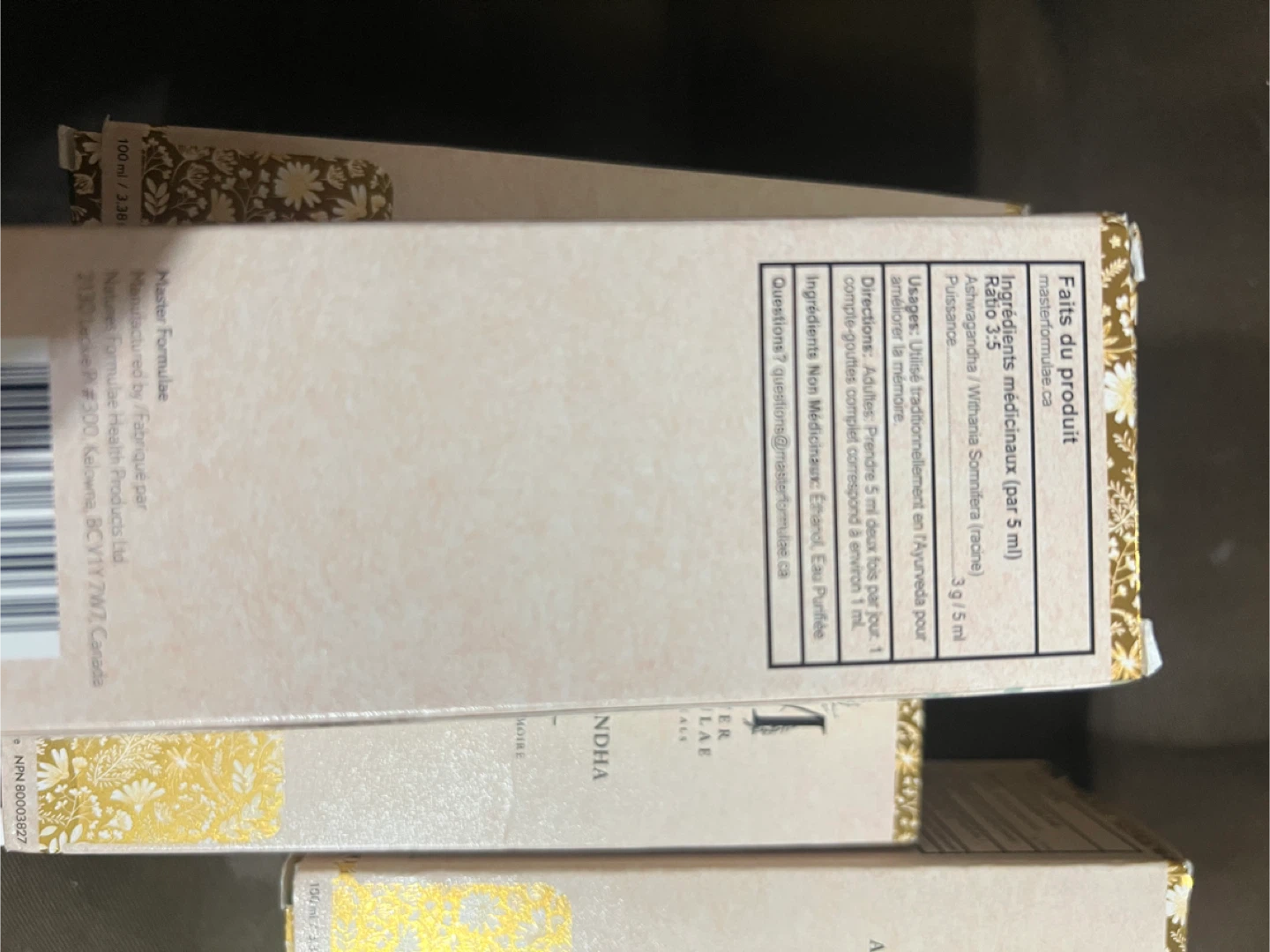 Master Formulae Ashwagandha 100ml - photo 3