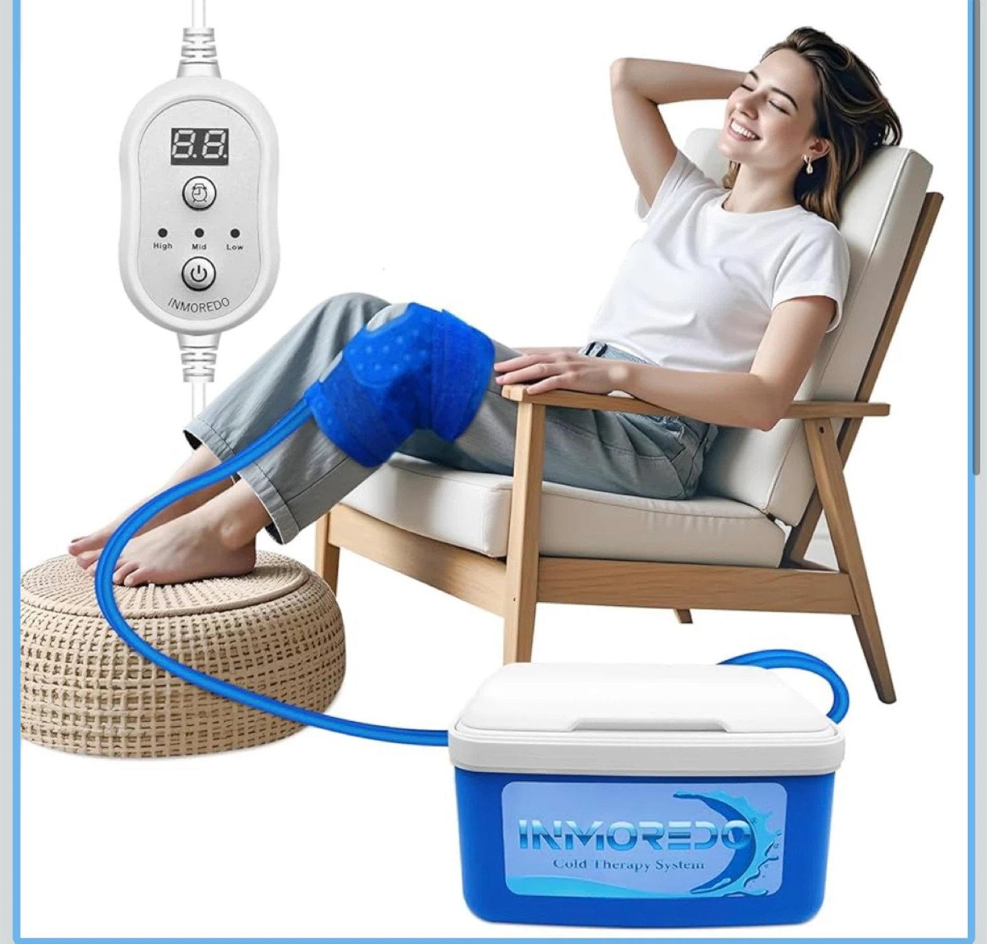 INMOREDO Cold Therapy Ice Machine for Knee Replacement Surgery