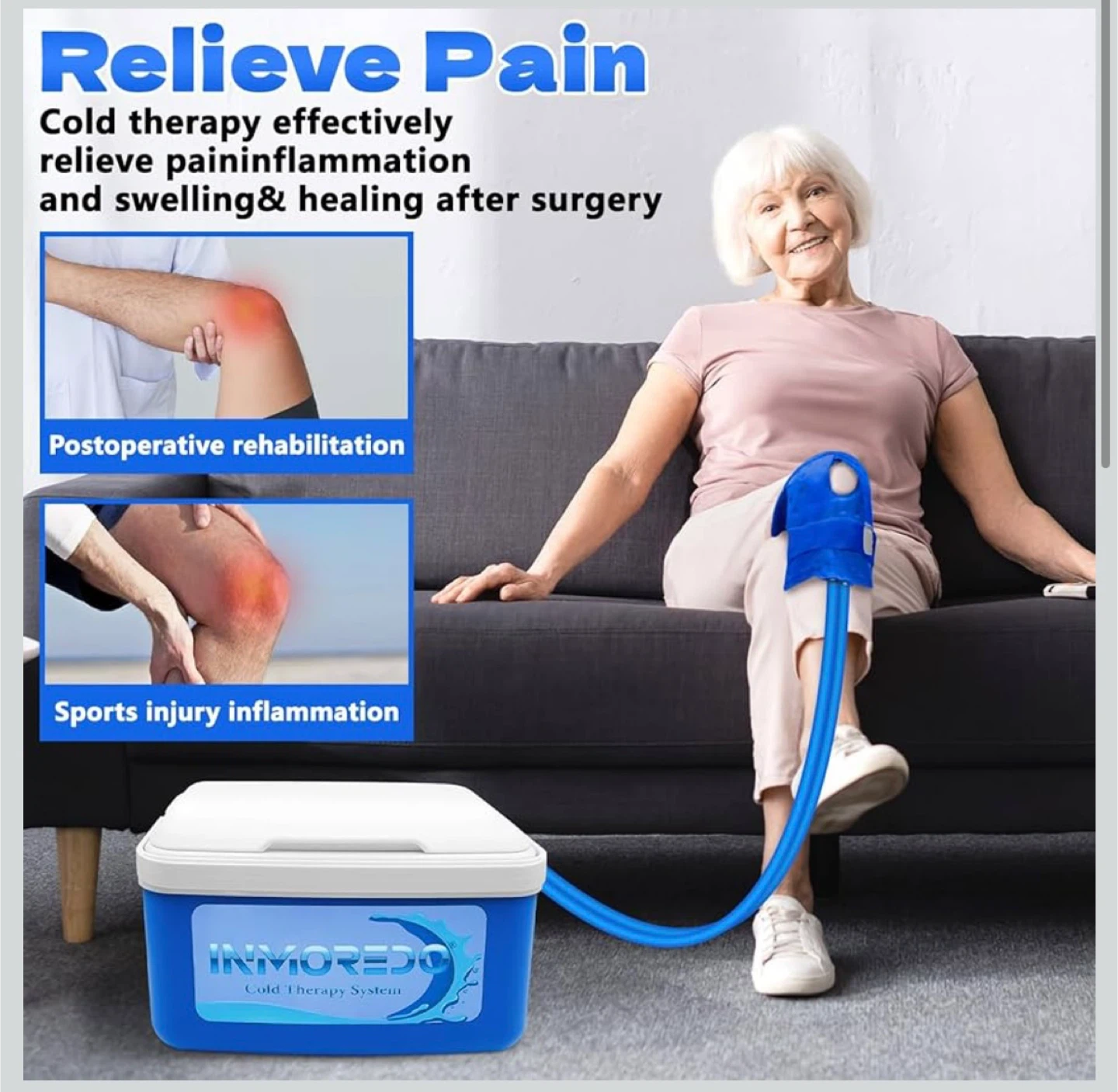INMOREDO Cold Therapy Ice Machine for Knee Replacement Surgery - photo 2