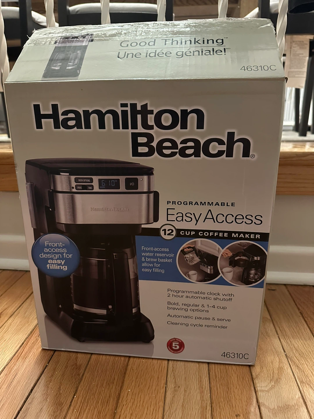 Hamilton Beach Programmable Easy Access 12-Cup Coffee Maker