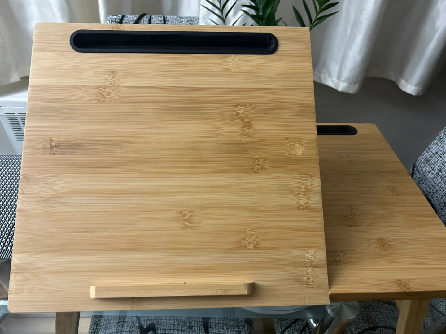 Bamboo Lap Desk with Adjustable Screen