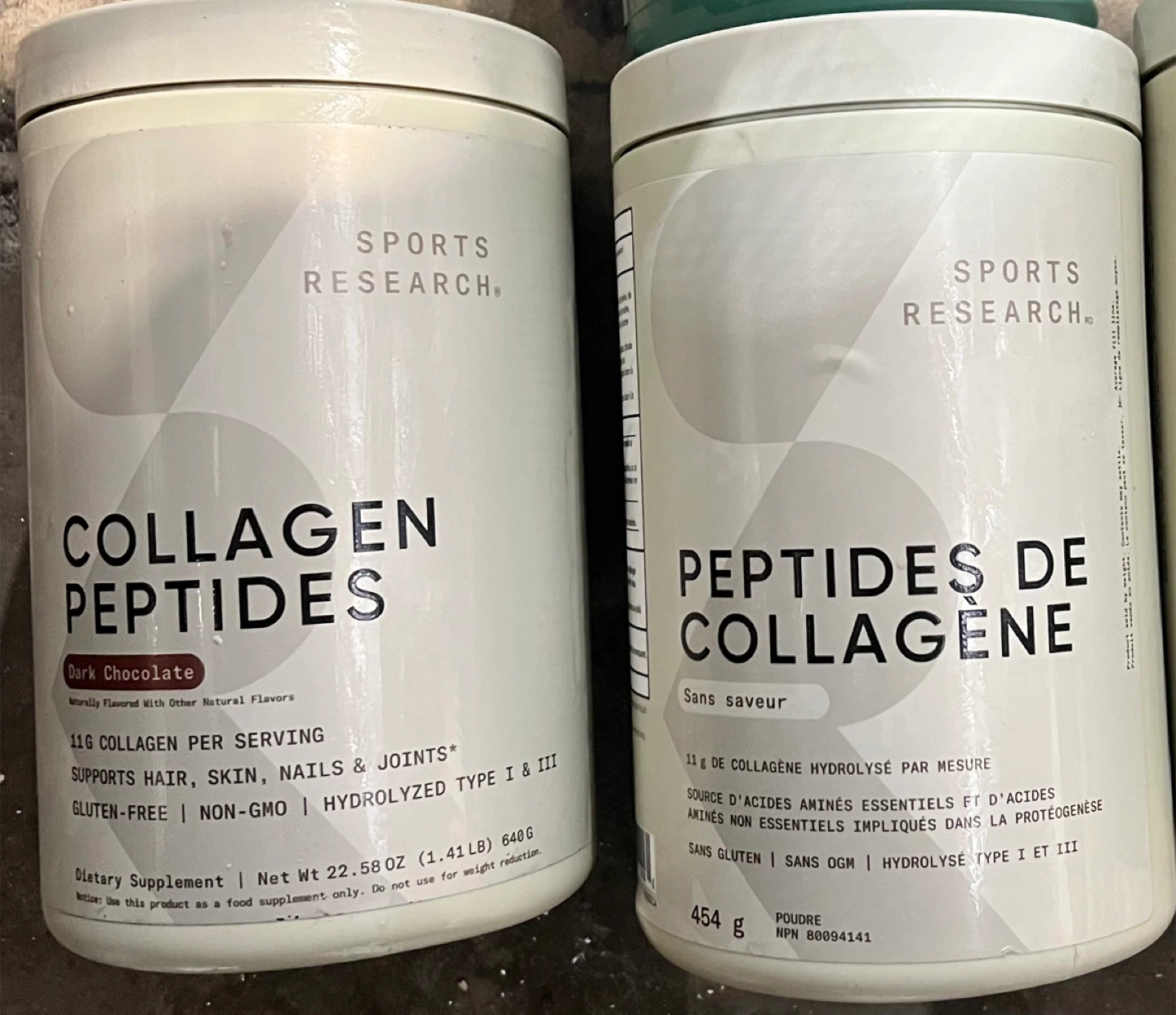 Sports Research Collagen Peptides (Vanilla & Dark Chocolate) - photo 2
